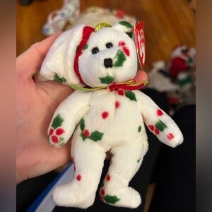 Mini Ty Beanie Baby Holiday  1998